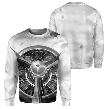 Gearhumans Aircraft Mechanic - 3D All Over Printed Shirt