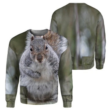 Gearhumans Squirel- 3D All Over Printed Shirt