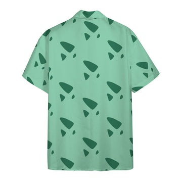 Gearhumans 3D Bulbasaur Custom Short Sleeve Shirt