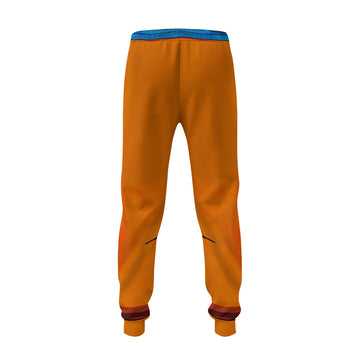 Gearhumans 3D Dragon Ball Son Goku Custom Sweatpants