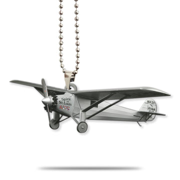 Gearhumans 3D Spirit Of St Louis Airplane Custom Car Hanging