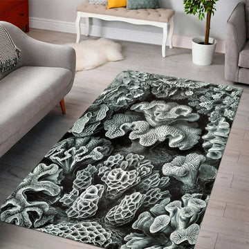 Gearhumans 3D Haeckel Corals Custom Carpet