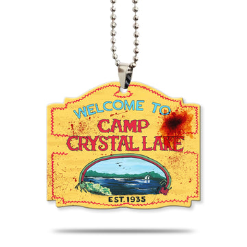 Gearhumans 3D Friday The 13th Welcome To Crystal Lake Custom Car Hanging