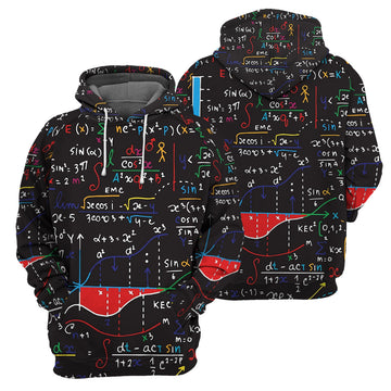 Gearhumans Mathematics - 3D All Over Printed Shirt