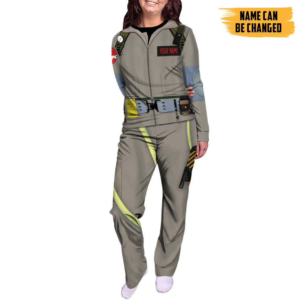 Gearhumans 3D Ghostbuster 1984 Custom Name Family Pyjamas