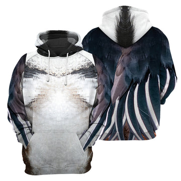 Gearhumans Hooded Merganser - 3D All Over Printed Shirt