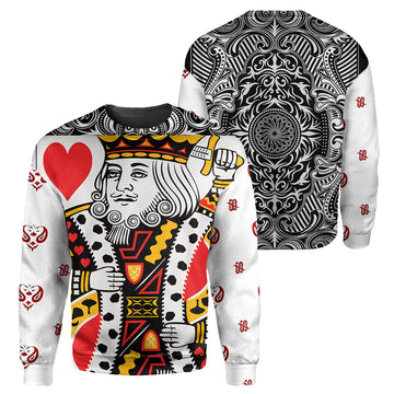 Gearhumans Poker King - 3D All Over Printed Shirt