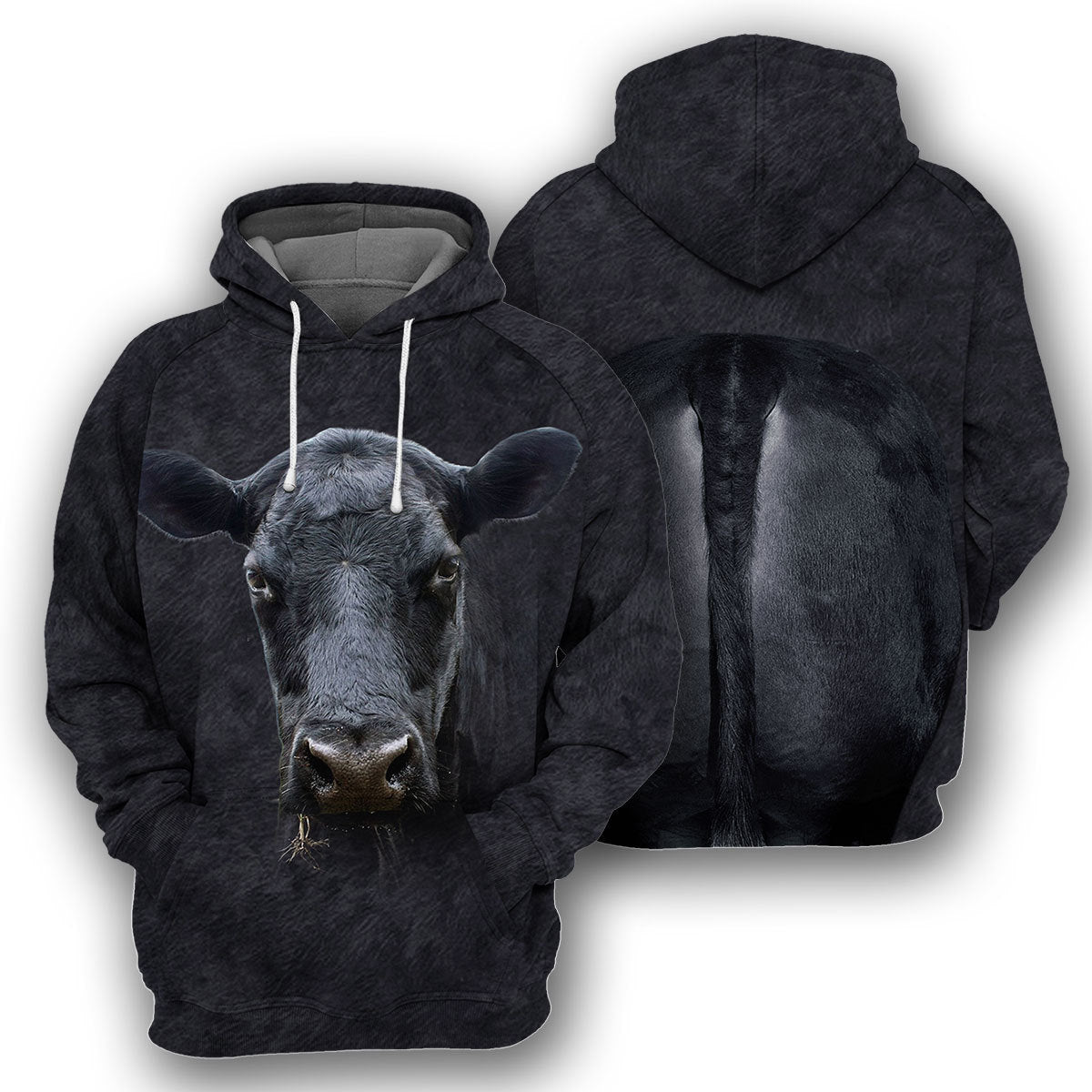 Gearhumans Angus Cattle - 3D All Over Printed Shirt