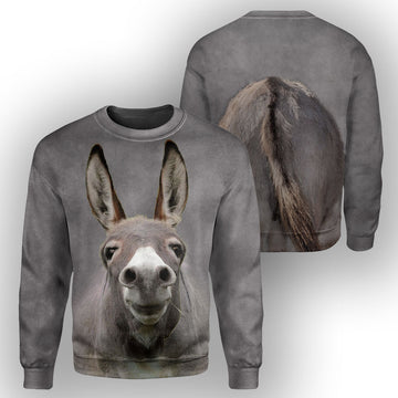 Gearhumans Donkey - 3D All Over Printed Shirt