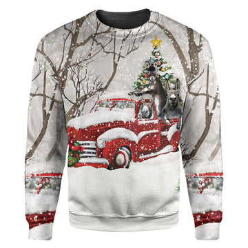 Gearhumans Donkey Christmas - 3D All Over Printed Shirt