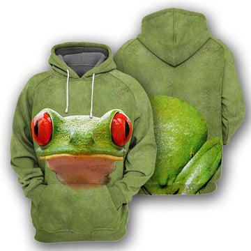 Gearhumans Frog - 3D All Over Printed Shirt