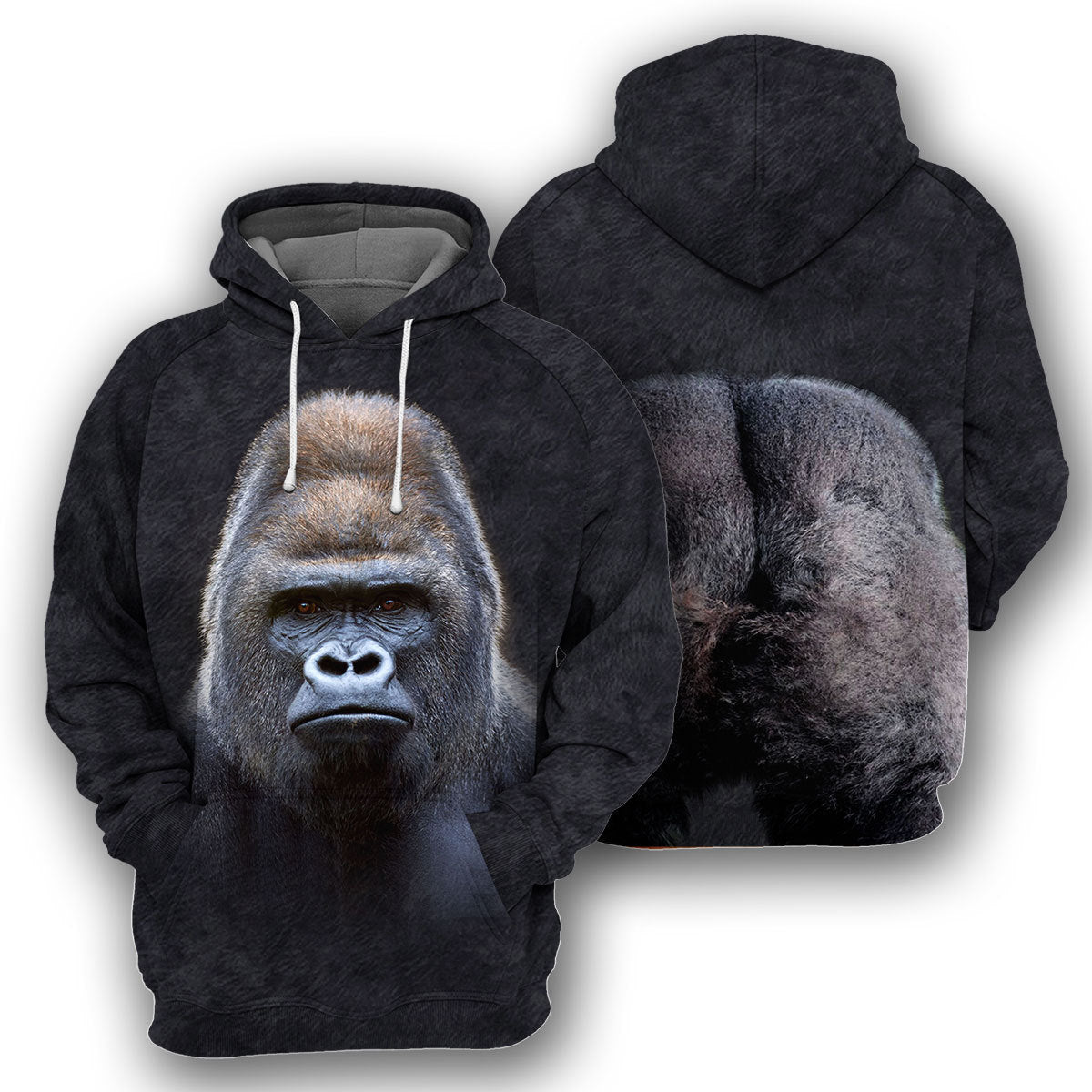 Gearhumans Gorilla - 3D All Over Printed Shirt