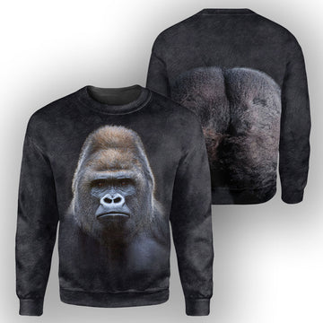 Gearhumans Gorilla - 3D All Over Printed Shirt