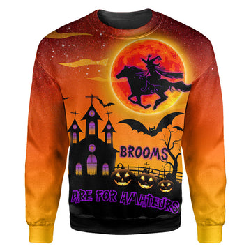 Gearhumans Horse Witch Halloween - 3D All Over Printed Shirt
