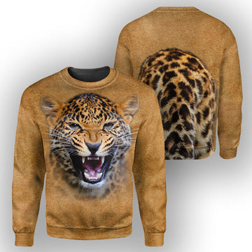 Gearhumans Leopard - 3D All Over Printed Shirt