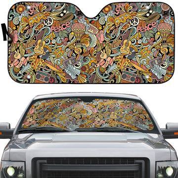 Gearhumans 3D Hippie Sunshade