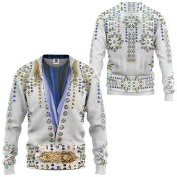 ELV PRL Snowflake suit Custom Tshirt Hoodie Apparel