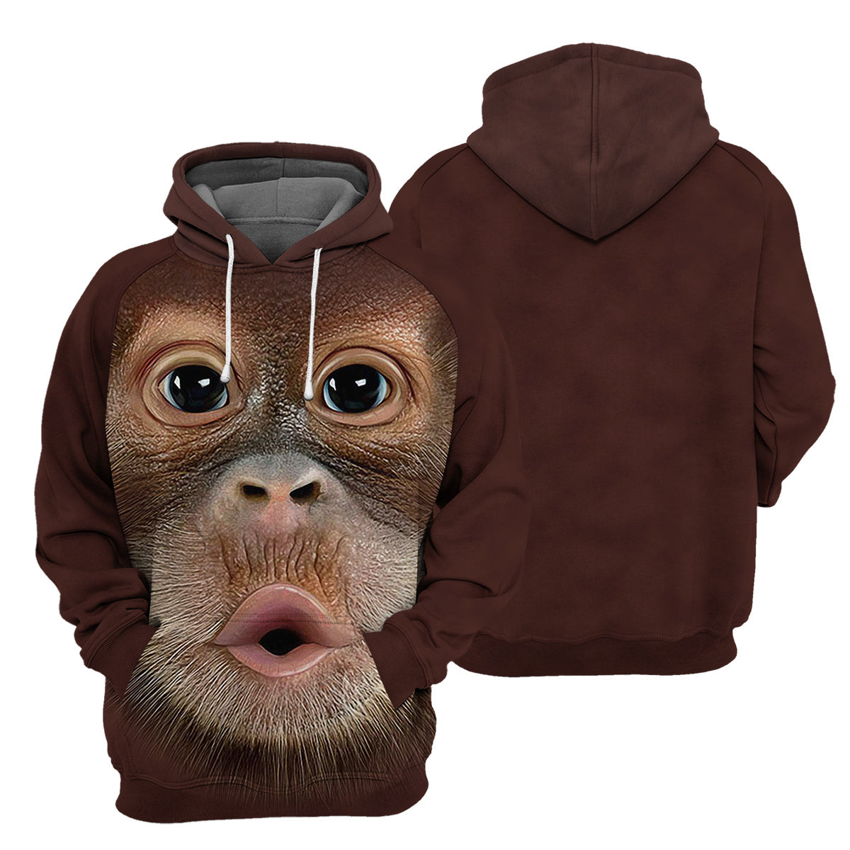 Gearhumans Monkey - 3D All Over Printed Shirt