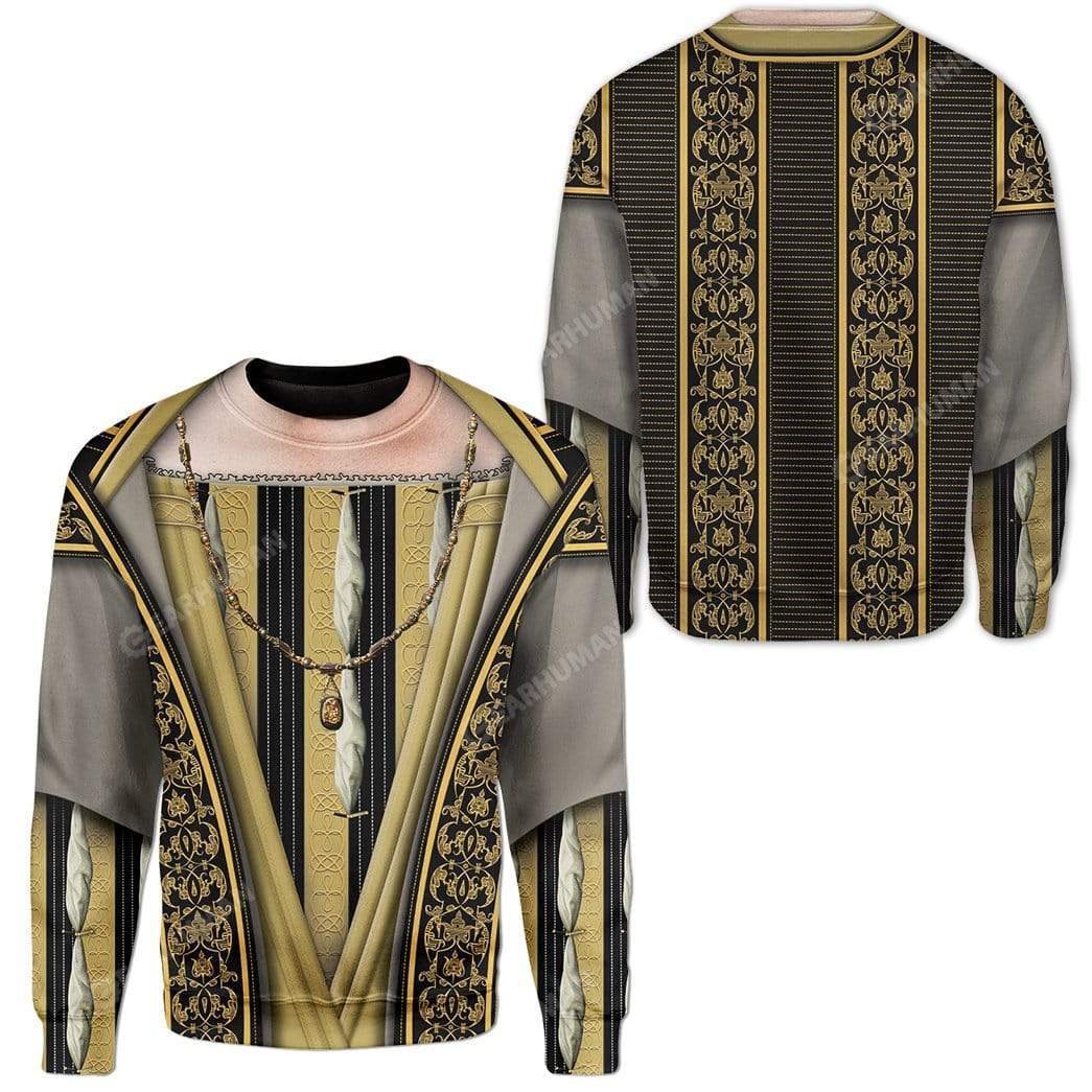 3D Full-Print Francis I Of France Apparel HD-AT04111901 3D Custom Fleece Hoodies 