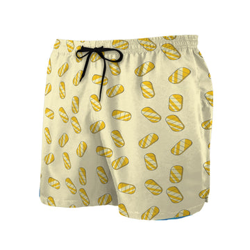 Gearhumans 3D Meowth Gold Coin Pattern Custom Men Short