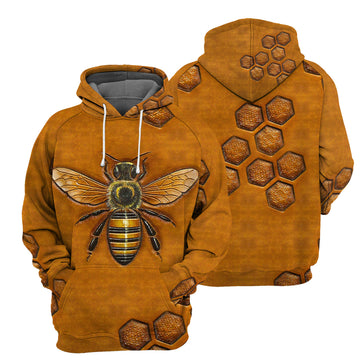 Gearhumans Bee - 3D All Over Printed Shirt