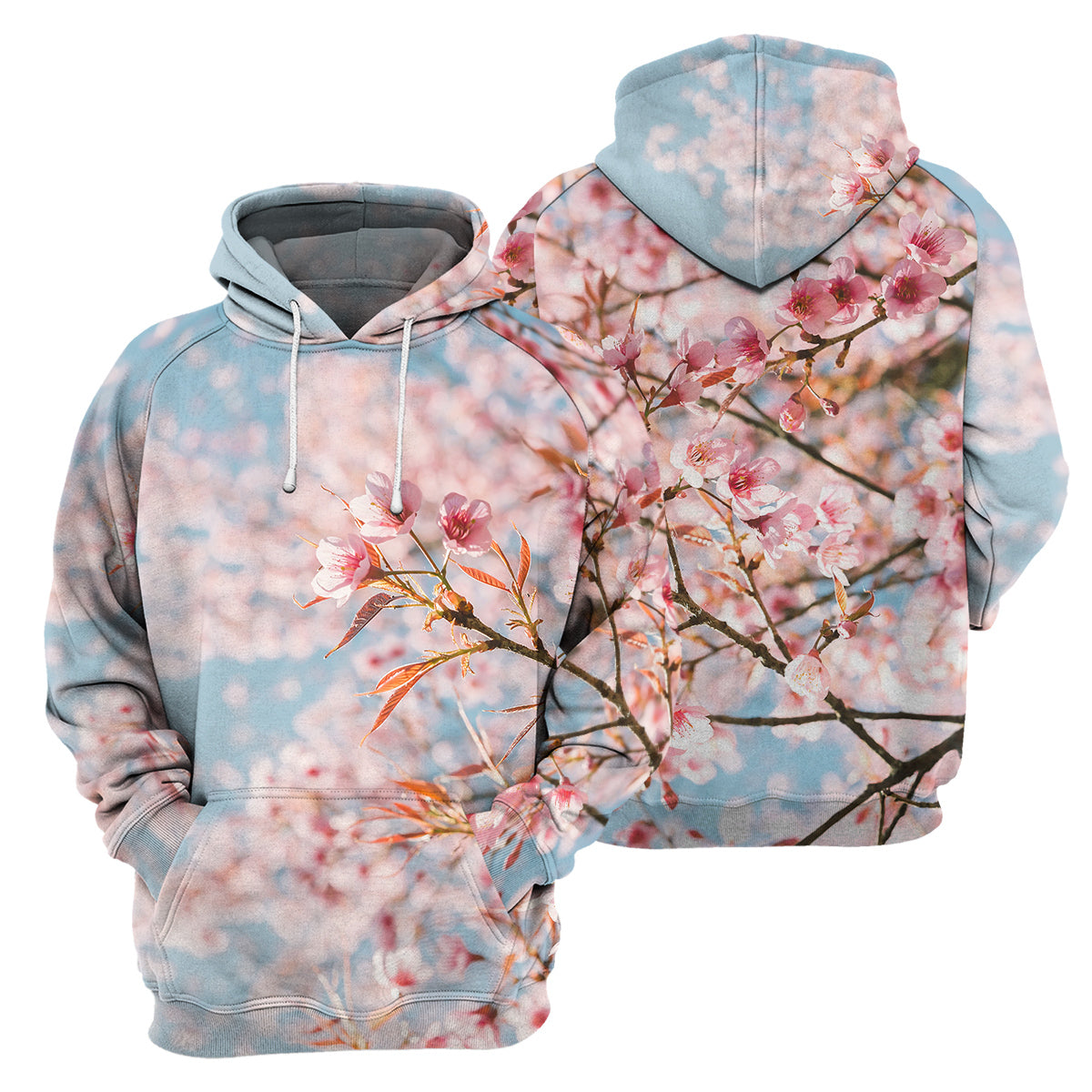 Gearhumans Cherry Blossom - 3D All Over Printed Shirt