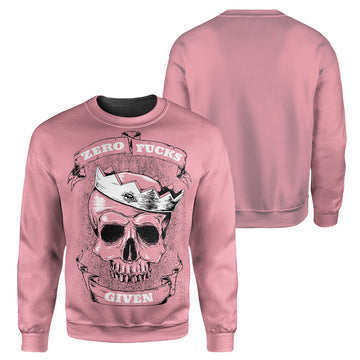 Gearhumans Pink Skull - 3D All Over Printed Shirt