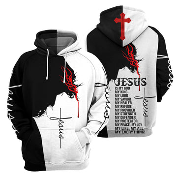 Gearhumans Jesus Is My Everything- 3D All Over Printed Shirt