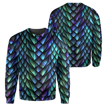 Gearhumans Dragon Scales - 3D All Over Printed Shirt