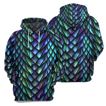 Gearhumans Dragon Scales - 3D All Over Printed Shirt