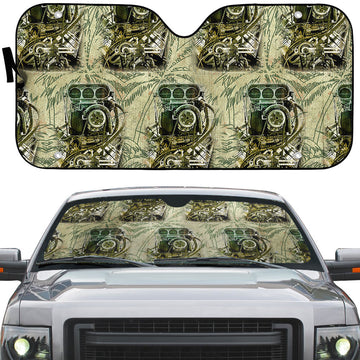 Gearhumans 3D Drag Racing Car Auto Sunshade