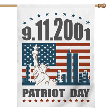 Gearhumans 3D Patriot Day Never Forget Custom Flag