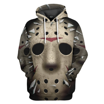 Gearhumans 3D Friday The 13th Jason Voorhees Custom Tshirt Hoodie Apparel