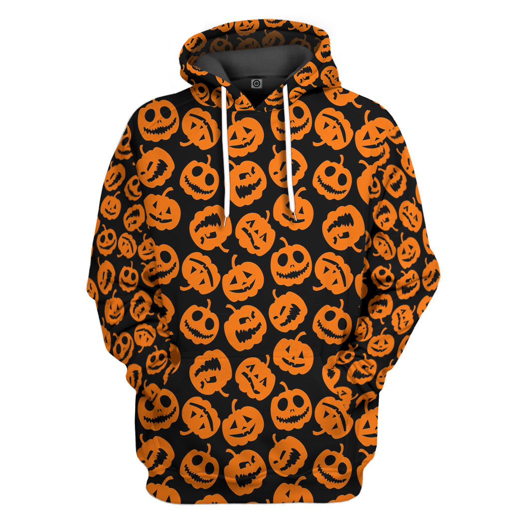 Gearhumans 3D SNL David S Pumpkin Custom Hoodie Tshirt Apparel
