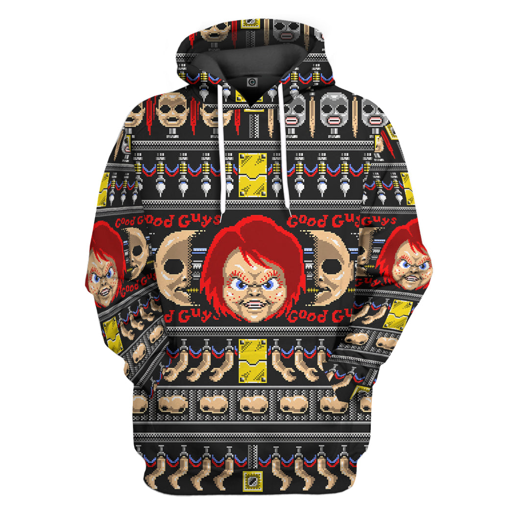 Gearhumans 3D Ugly Chucky Custom Tshirt Hoodie Apparel
