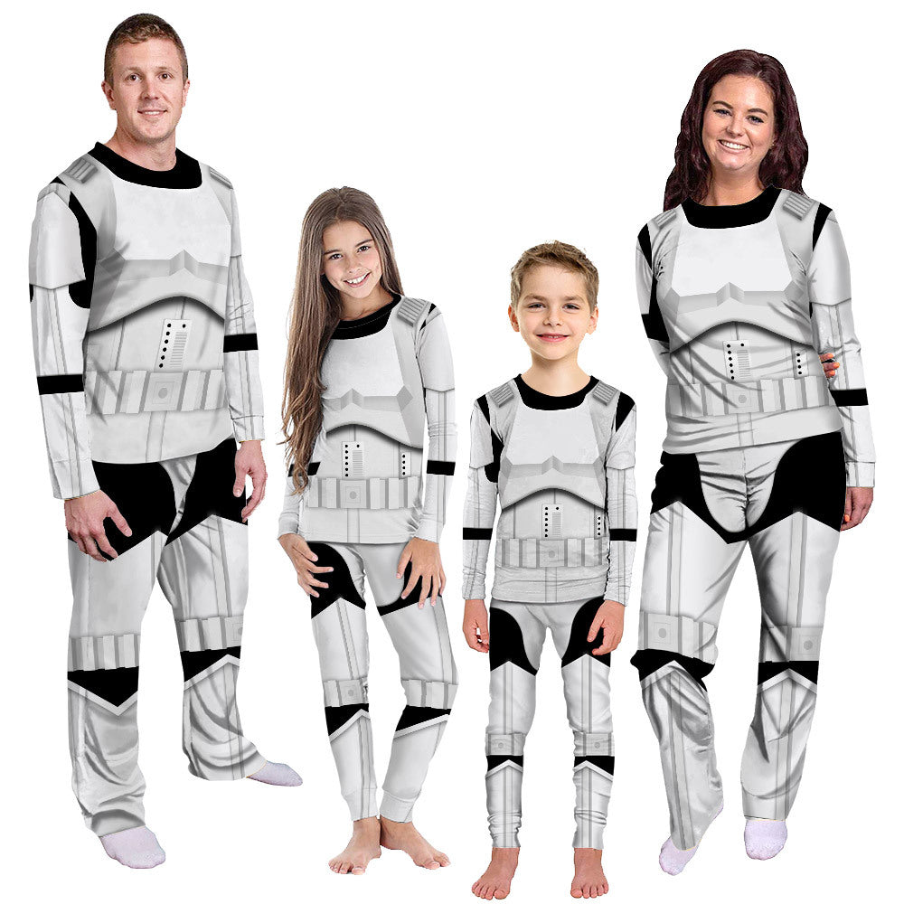 Gearhumans 3D Star Wars Stormtrooper Custom Family Pajamas