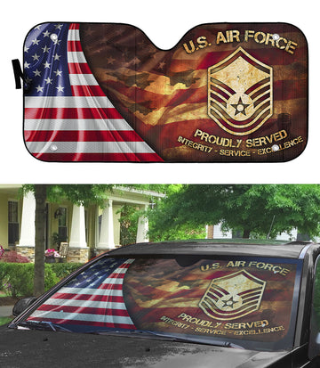 Gearhumans 3D US Air Force Auto Sun Shade