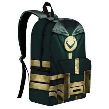 Gearhumans 3D Kid Loke Cosplay Custom Backpack
