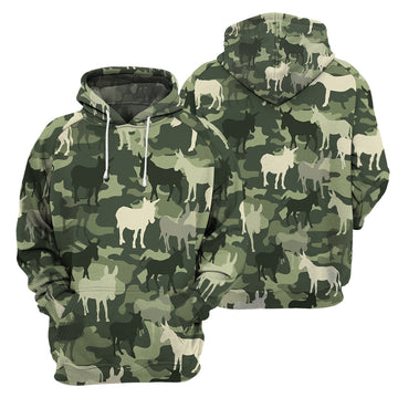 Gearhumans Camo Donkey - 3D All Over Printed Shirt