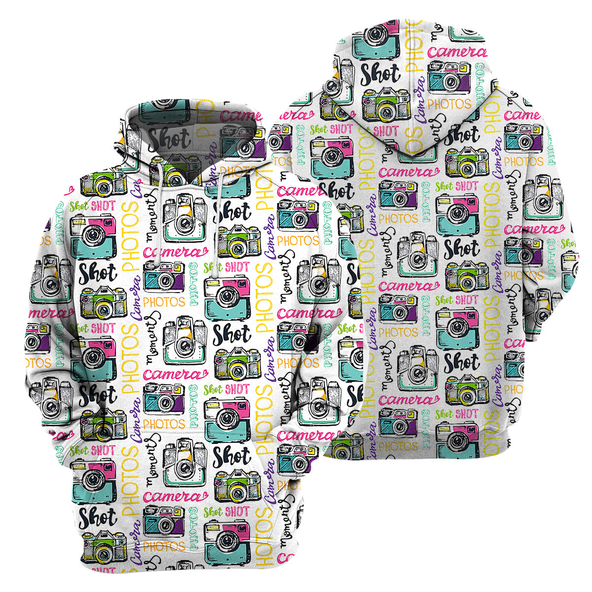 Gearhumans Vintage Camera - 3D All Over Printed Shirt