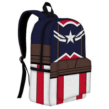 Gearhumans 3D Cptn America Cosplay Custom Backpack