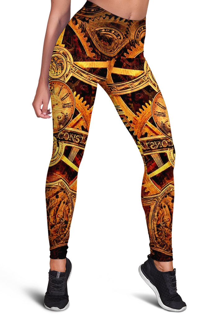 Gearhumans Steampunk 3D Full Print Leggings