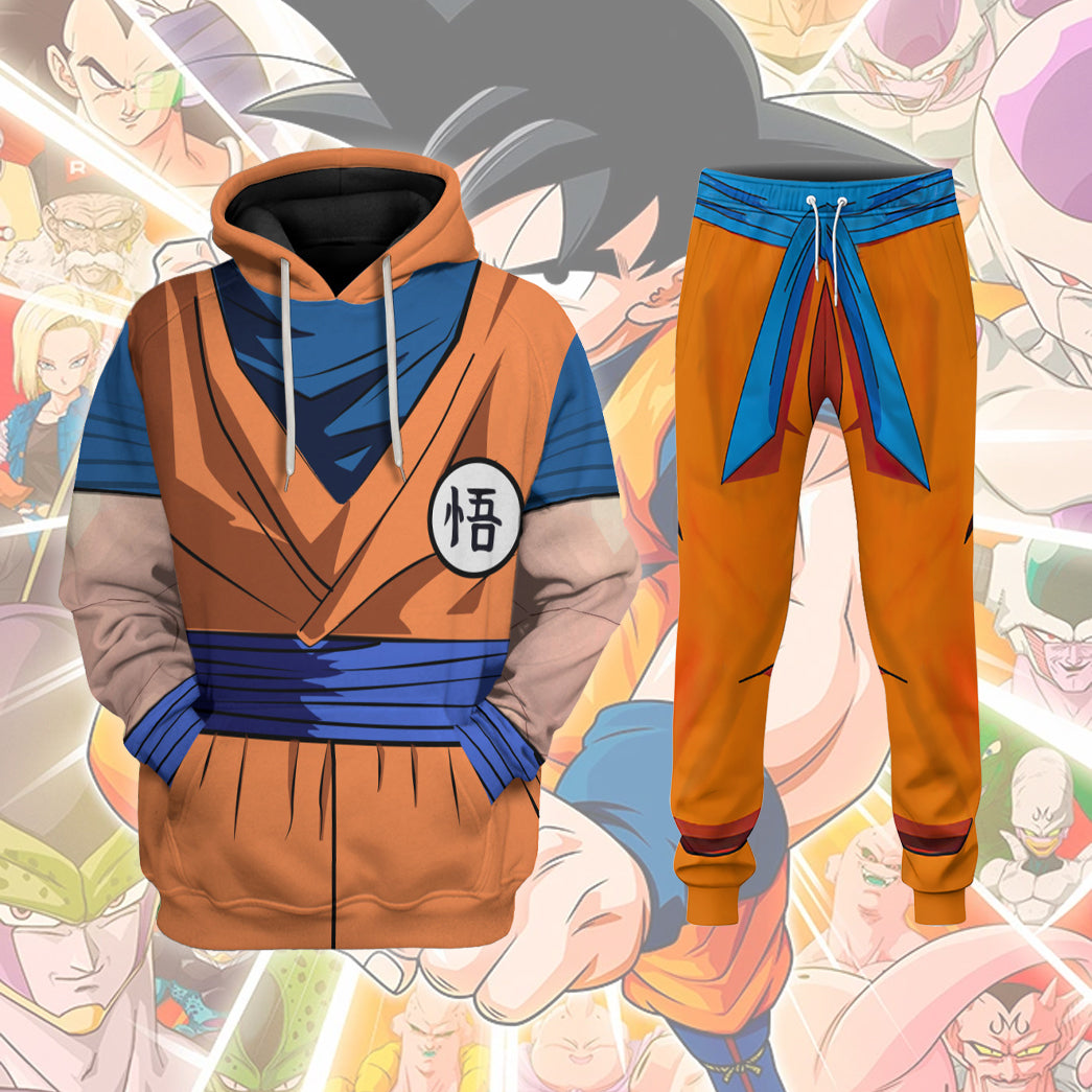Gearhumans 3D Dragon Ball Son Goku Custom Sweatpants