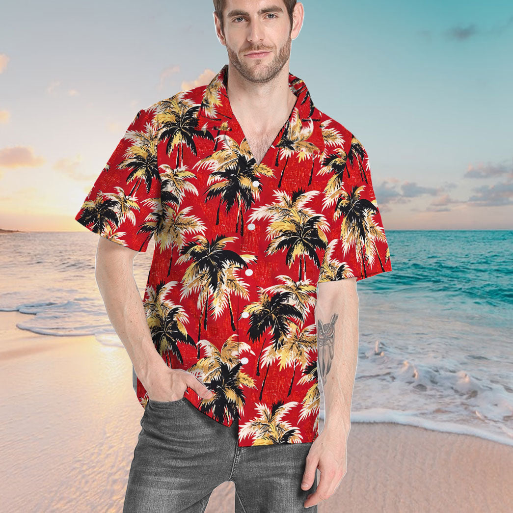 Hawaiian Shirt, Magnum PI Inspired Design