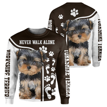 Gearhumans Yorkshire Terrier - 3D All Over Printed Shirt