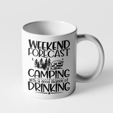 Gearhumans 3D Weekend Forecast Camping With A Good Chance Of Drinking Mug