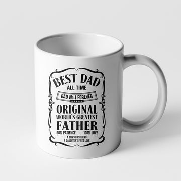 Gearhumans 3D Best Dad All Time Mug