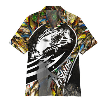 Gearhumans 3D Fishing Hawaii Shirt