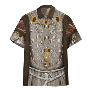 Gearhumans 3D Custom Henry VIII Of England Hawaii Shirt