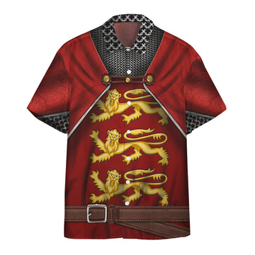 Gearhumans 3D Custom Edward I Of England Hawaii Shirt